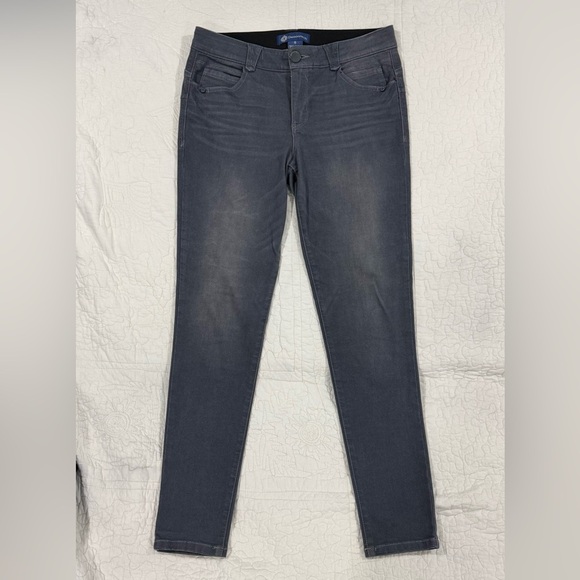 Democracy Denim - Democracy Womens Gray Stretch Skinny Jeans Size 8
